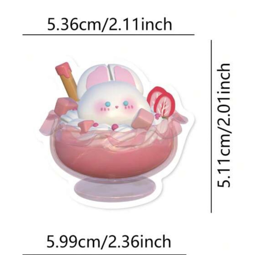 🀄️Anime Bunny Fun Sticker Set🀄️ - Picture 4 of 4